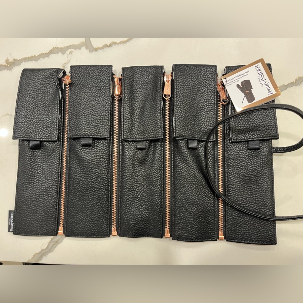 Black Makeup Brush Holder